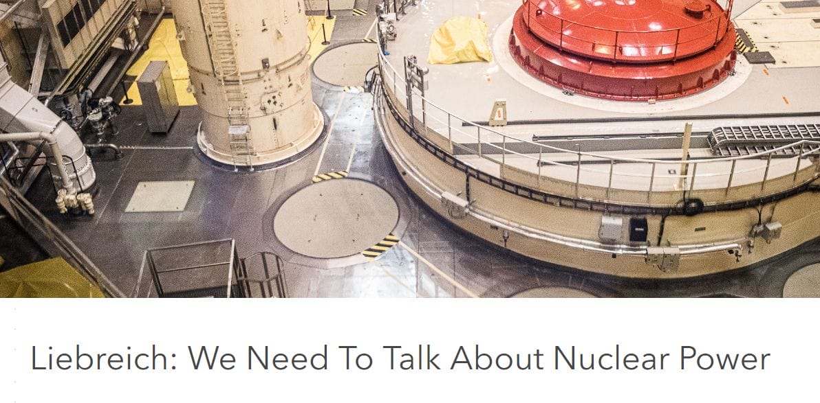 BNEF CEO Michael Liebreich on Nuclear Power and small modular reactor