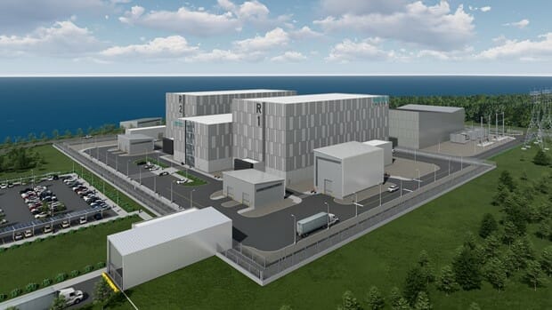 Terrestrial Energy's 4th generation nuclear power plant - IMSR400 Illustration