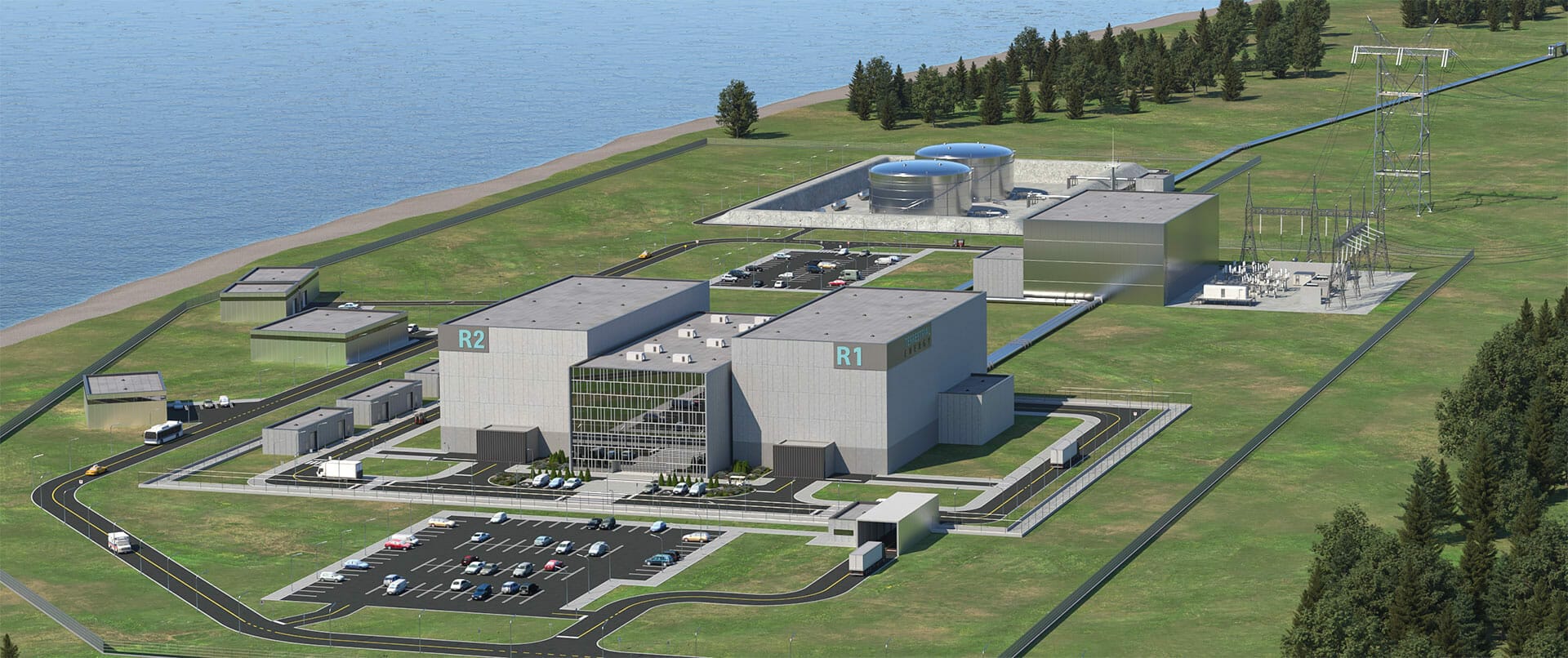 Advanced Nuclear Facility Plant Rendering